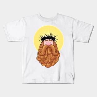 Jesus Portrait Kids T-Shirt